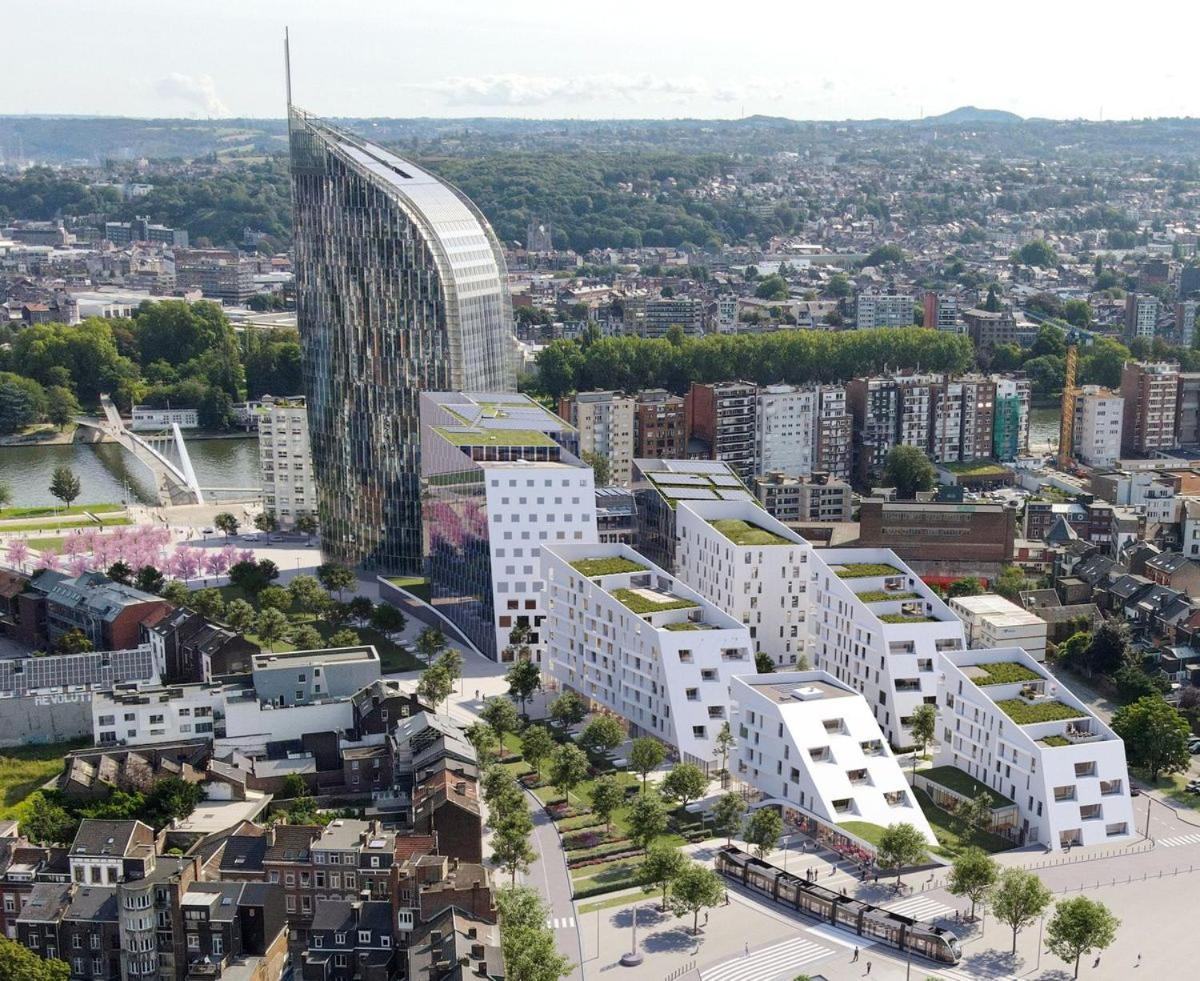 Splendide Appartement Au Centre De Liege - Complexe Paradis Express Extérieur photo